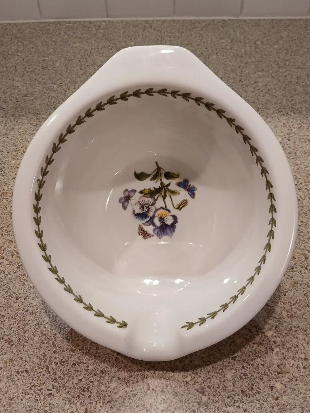 Portmeirion Botanic Garden Sweet Pea 1 Quart Mixing Bowl